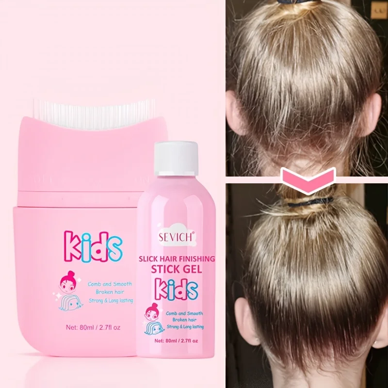 Sevich Hair Wax Stick For Wig 80ml Non-Greasy Hair Style Gel For Kids Professional Broken Hair Artifact Styling Cream Wax