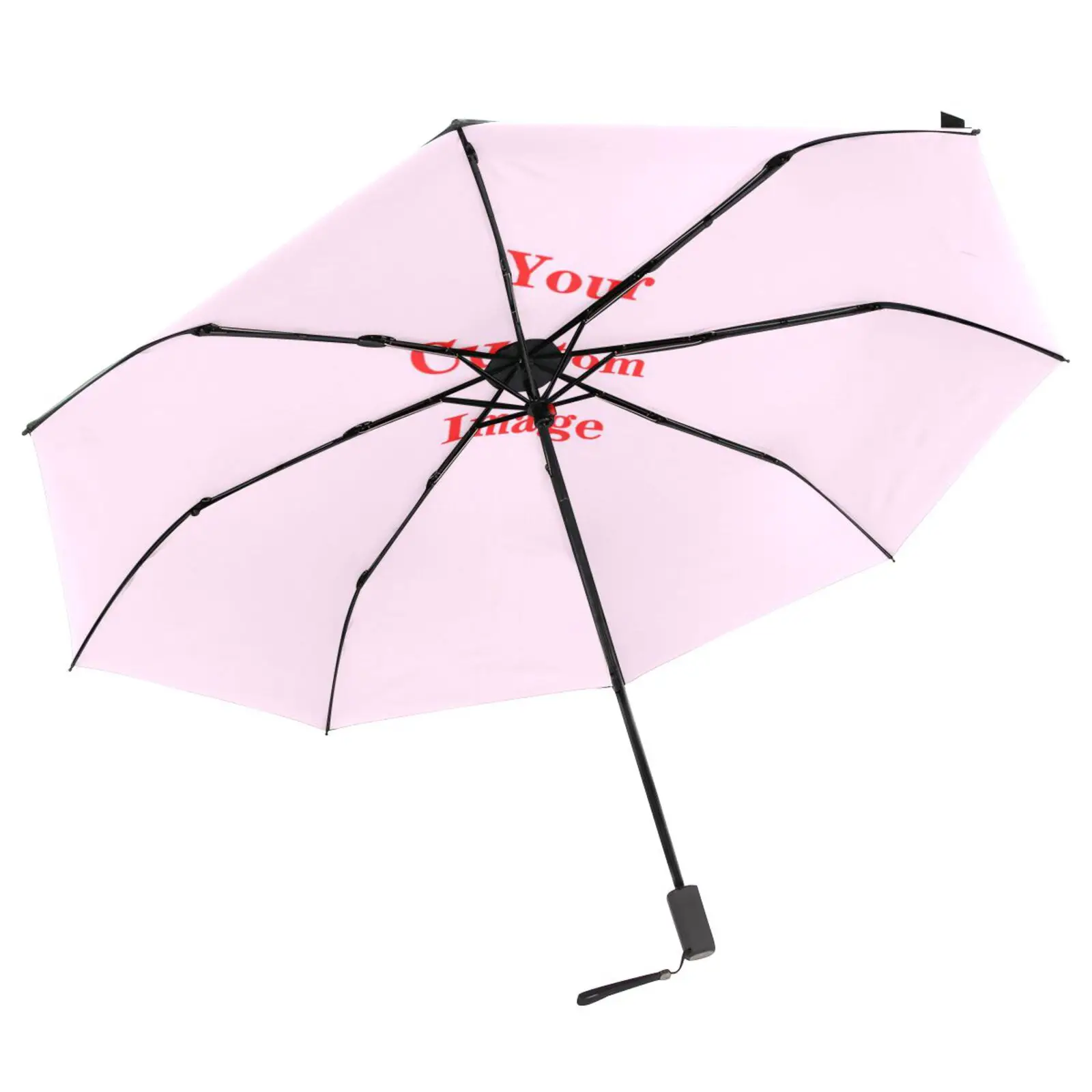 New Windproof Three-fold umbrella Female Male Custom Pattern High Quality Business Umbrellas Women Parasol