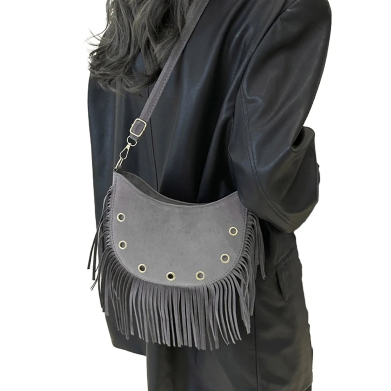 Tassels Fringes Shoulder Bag Handbags Commute Bag Fashion Crossbody Bag Purse