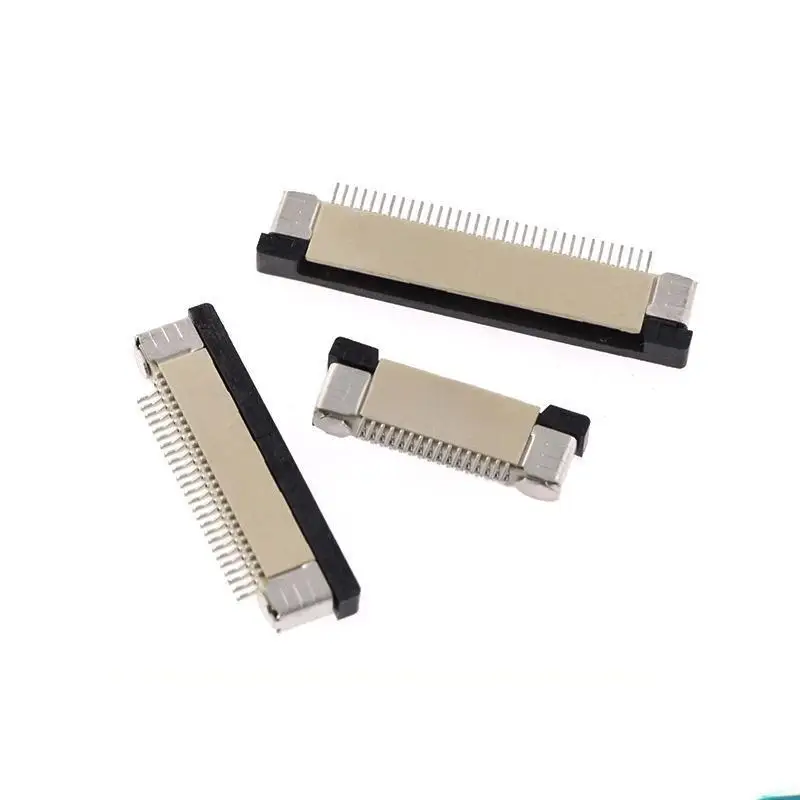 10PCS 0.5mm Pitch Pull-Type Bottom-Connecting Pull-down Connect FPC Cable Flat Cable Socket Horizontal Connector 2P 3P 4P 8-60P