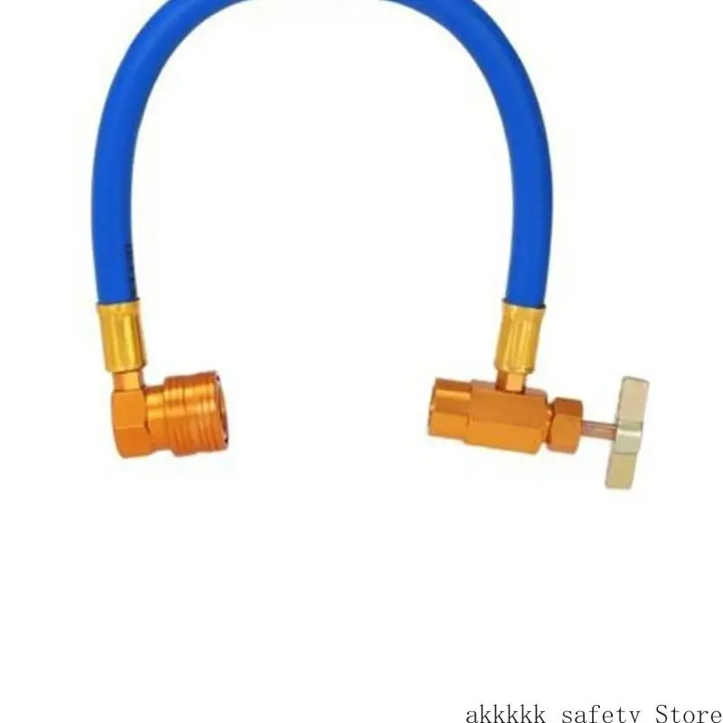 

XXFF Автомобильный шланг для заправки хладагента R134A Acme, открывалка для консервных банок, кран для раздачи шланга для с