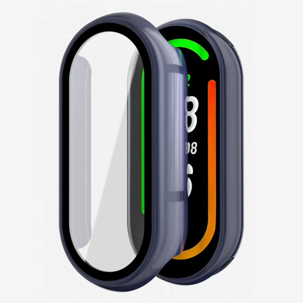 Tempered Glass Screen Protector for Xiaomi Mi Band 10 HD Anti-scratch Protective Film Hard PC Bumper Covers for Mi Band 10 Case - view 6