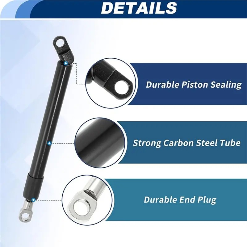 Tailgate Lift Support Strut Shock Assist Kit For Toyota Tacoma(N 400 Pickup Truck Liftgate Assistance Set