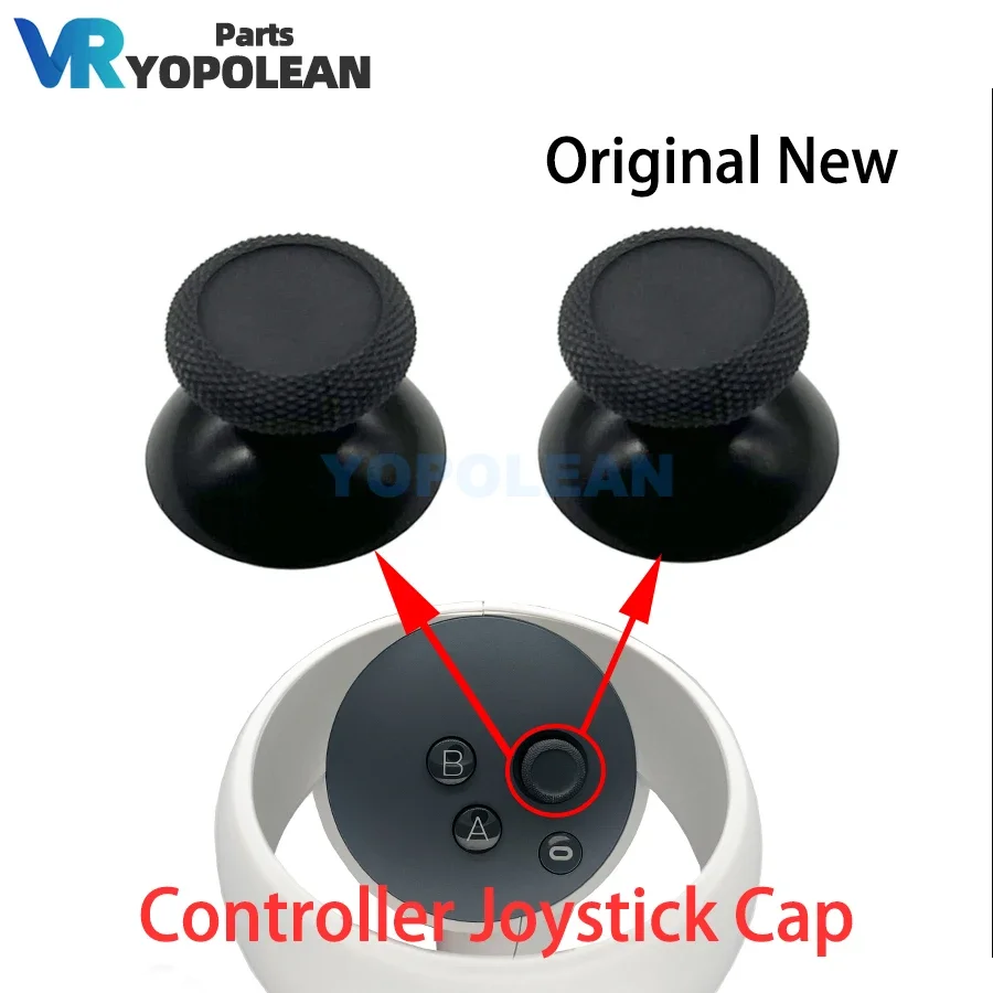 New Original Thumbsticks For Meta Quest 2 Quest 3/Pro Controller Analog Joystick Cap VR Headset Repair Parts Accessories