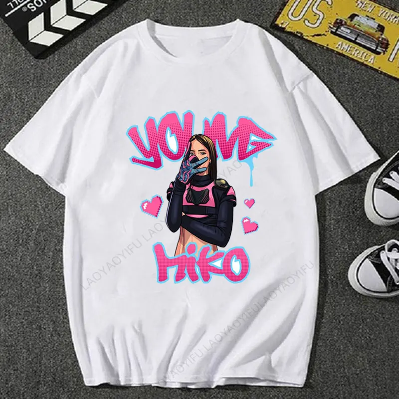 Playera Baby Miko Reggaeton, ropa para fanáticos de la música, ropa informal estilo Hip Hop, camiseta de manga corta de algodón con cuello redondo, gran oferta, Tops de moda populares