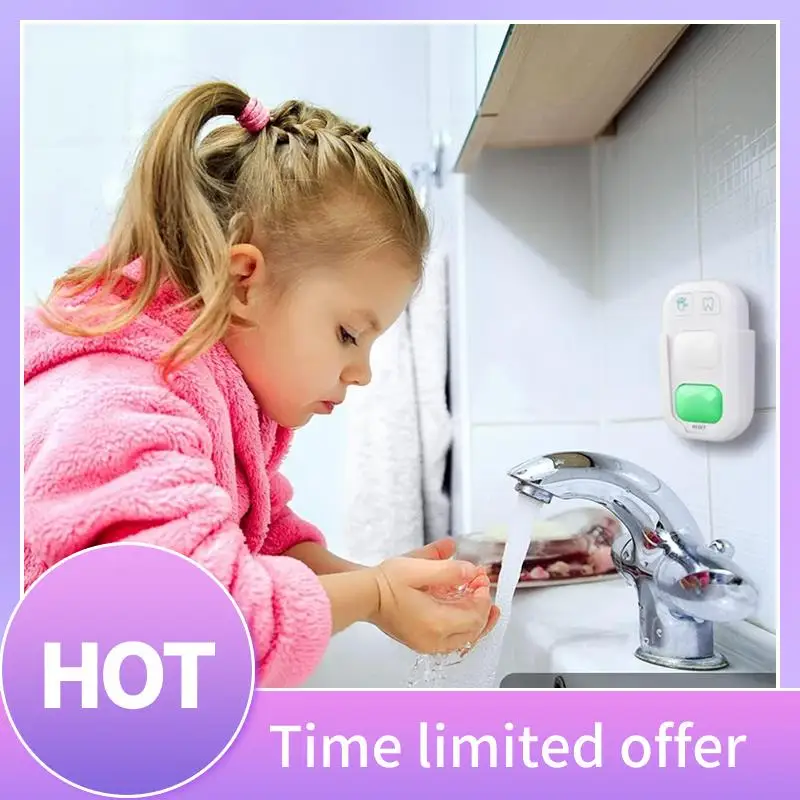 A11R Timer For Kids,Wireless Battery Powered 2 Minutes Teeth Brush Timer,20 Seconds Hand Washing Timer, Color Indicator Light