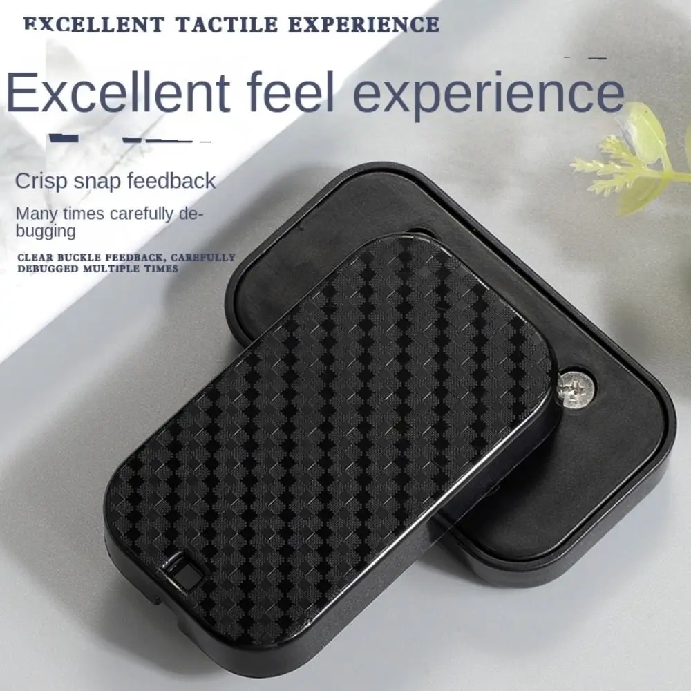 Reduzindo brinquedos simples cartão de pressão magnética moda slider magnético empurrando placa engraçado abs cartão de pressão mecânica adultos presente