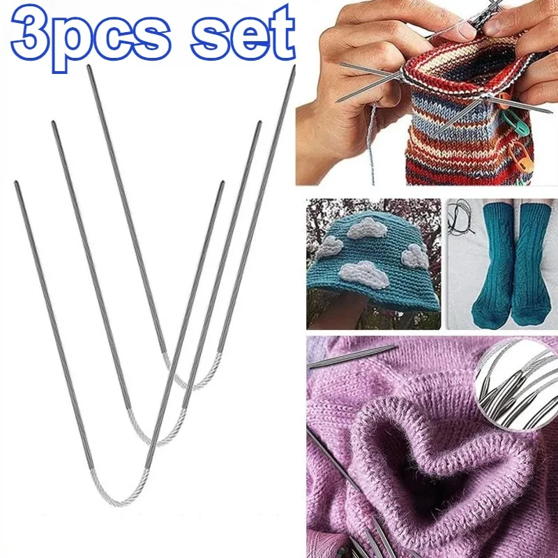 3Pcs Circular Knit …