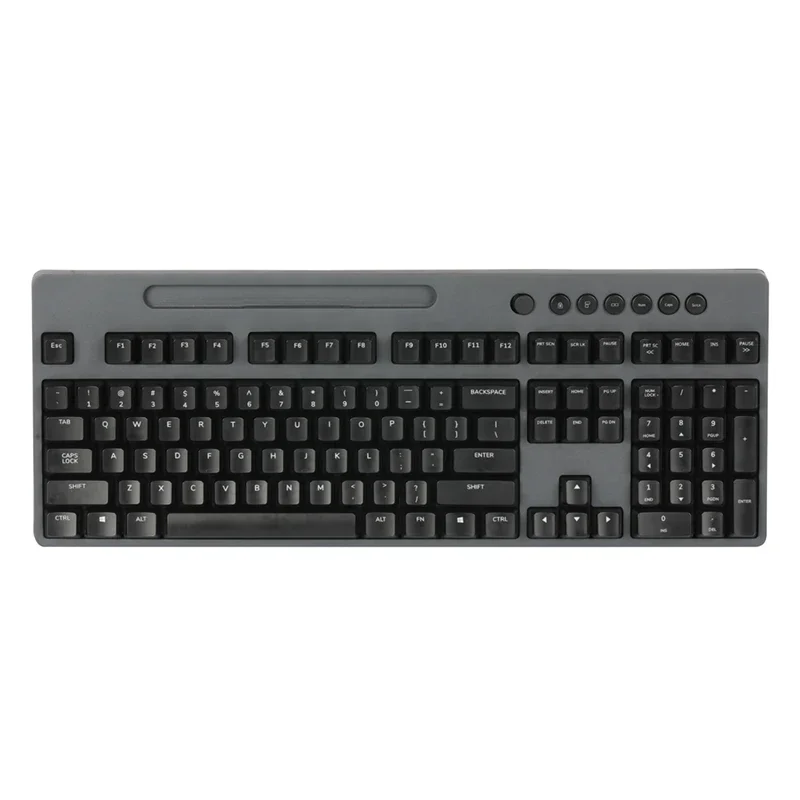 Hot Sell 108keys White Light Full Size With Multi-function Groove Multimedia Type-C Interface Wired Gaming Mechanical Keyboard