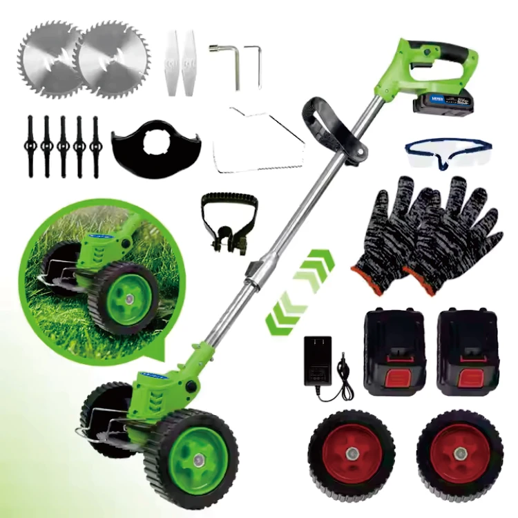 

In Stock 21V Li-ion Battery Powered String Trimmer 150mm Cutting Range Cordless Brush Cutter Grass Trimmer