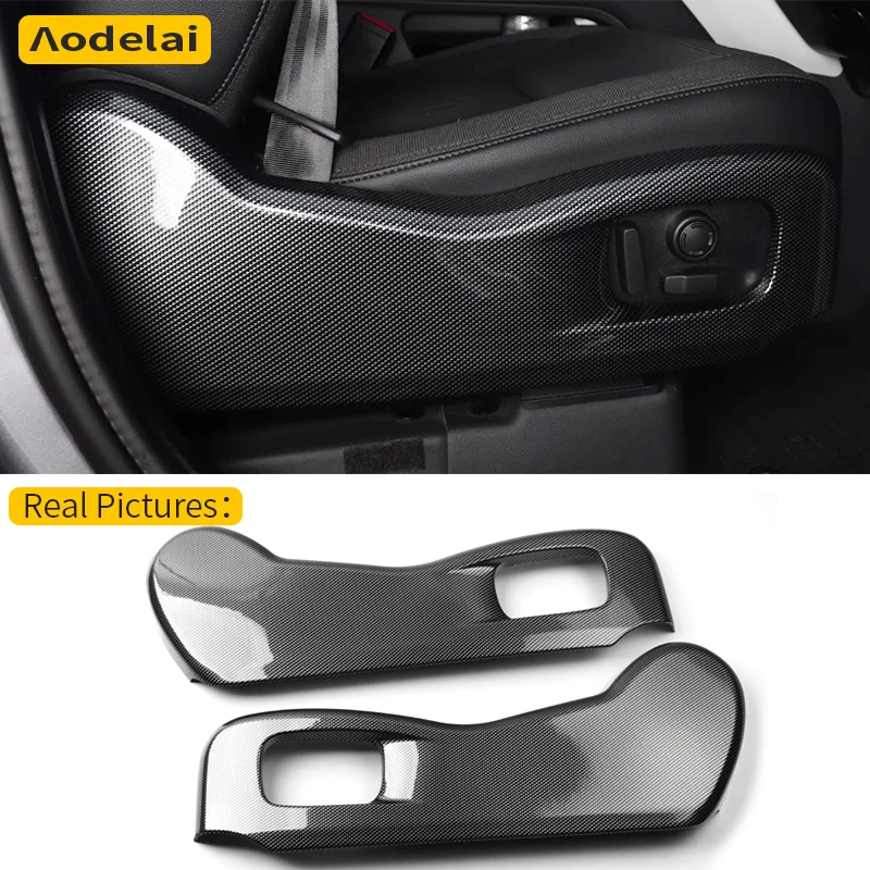 

Для Land Rover Defender 90 110 130 2020-2025 защитная рамка регулировки сиденья кнопка декоративная наклейка