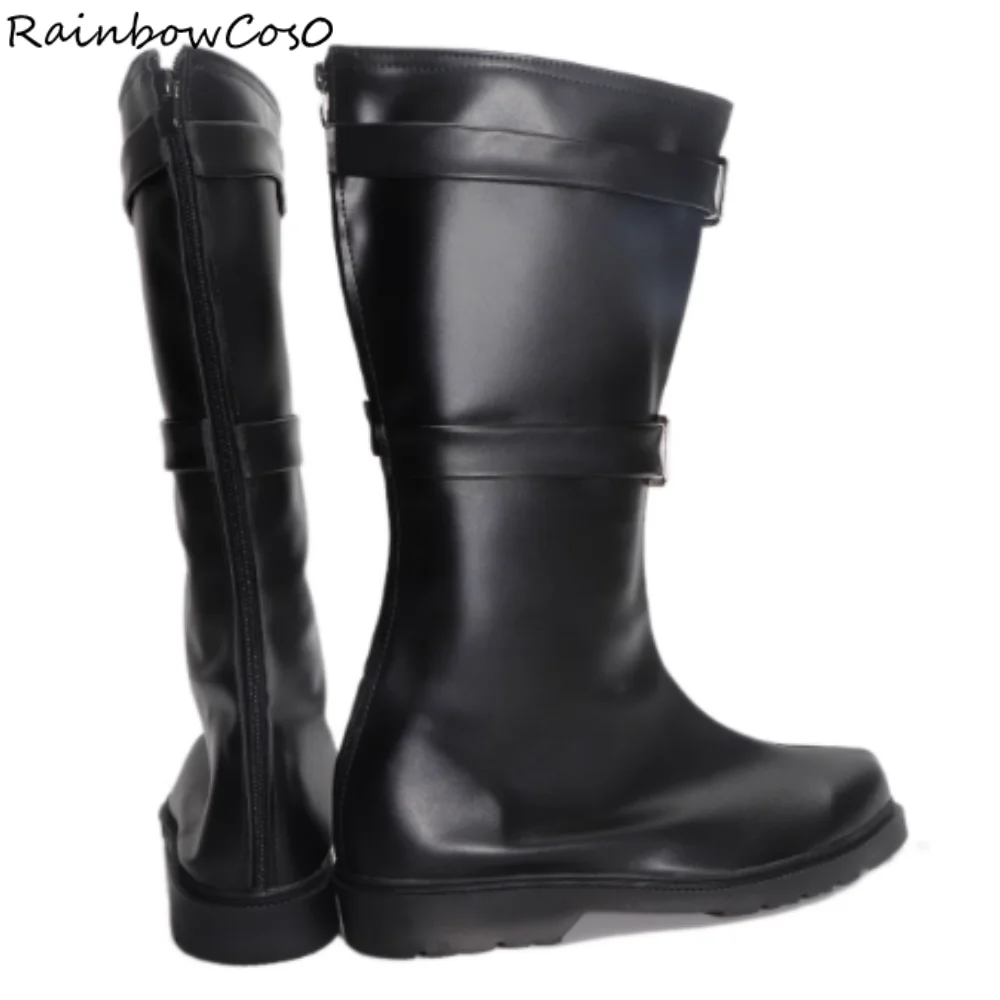 Sephiroth Final Fantasy VII Cosplay Shoes Boots Game Anime Party Halloween RainbowCos0 W5240