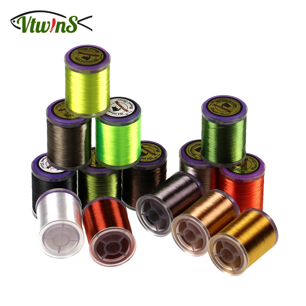 75D Fine High Tensile Fly Tying Thread Standard Bobbin Spool Waxed Tying Thread Making Nymph Dry Wet Flies