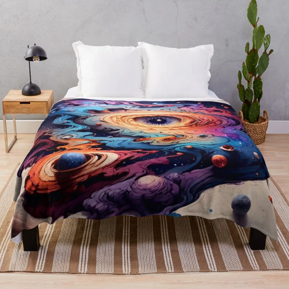 Destiny 44 - The meaning of the universe and fate Throw Blanket Bed linens Soft Big Blankets