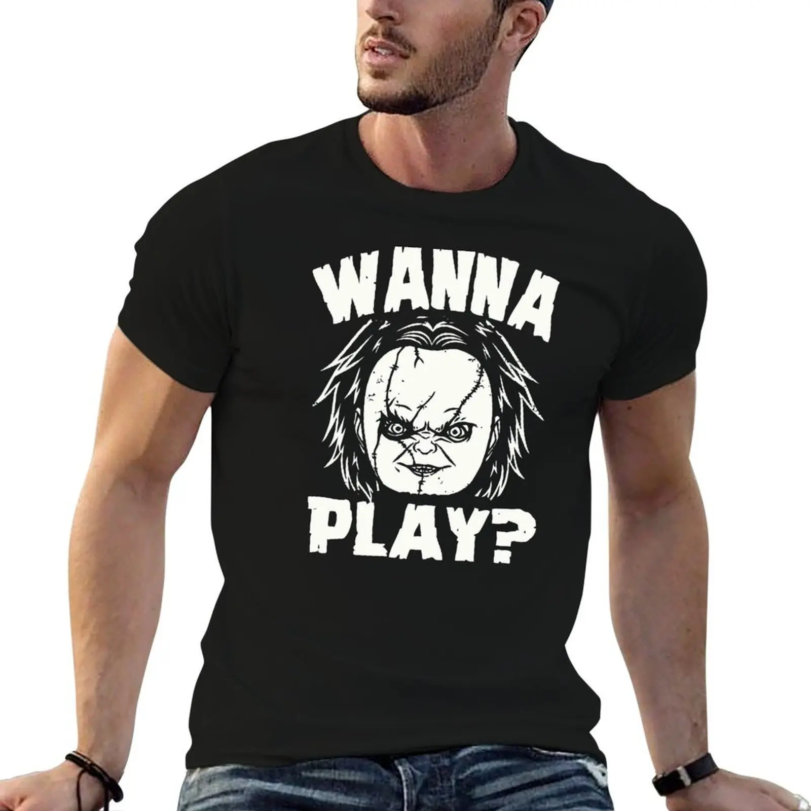 

WANNA PLAY T-Shirt man t shirts for men casual t shirts for man cotton soft T-Shirt