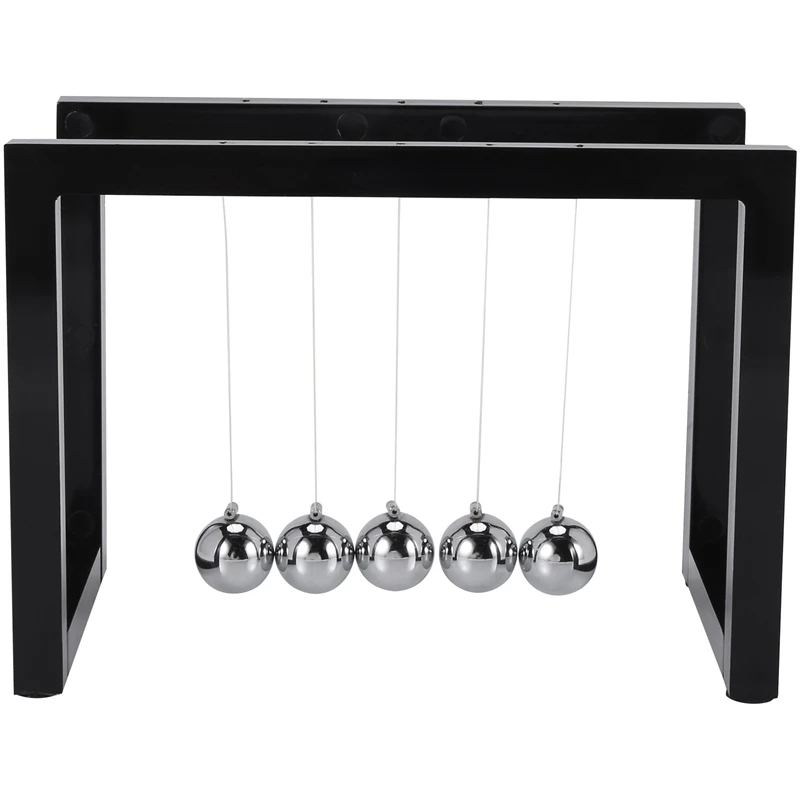 Newton Balls Cradle Balance Ball Newtons Pendulum Ornaments Home Decorations Desk Decoraction Toy Gift image 6