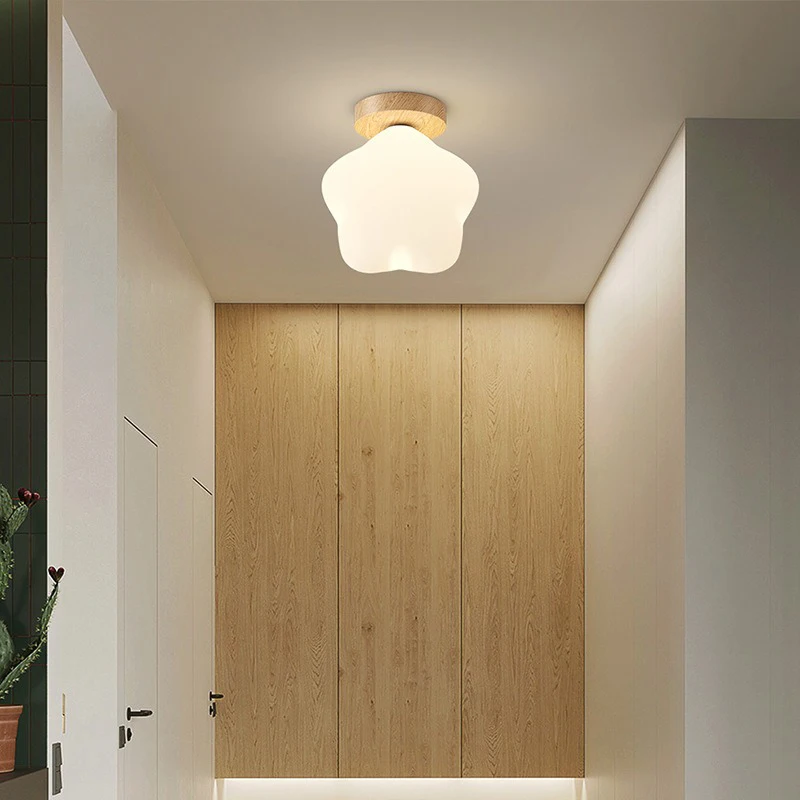 الشمال LED ضوء السقف ستار المدخل شرفة الجدار مصباح إضاءة داخلية غرفة نوم المعيشة غرفة الطعام الديكور أضواء السقف #2