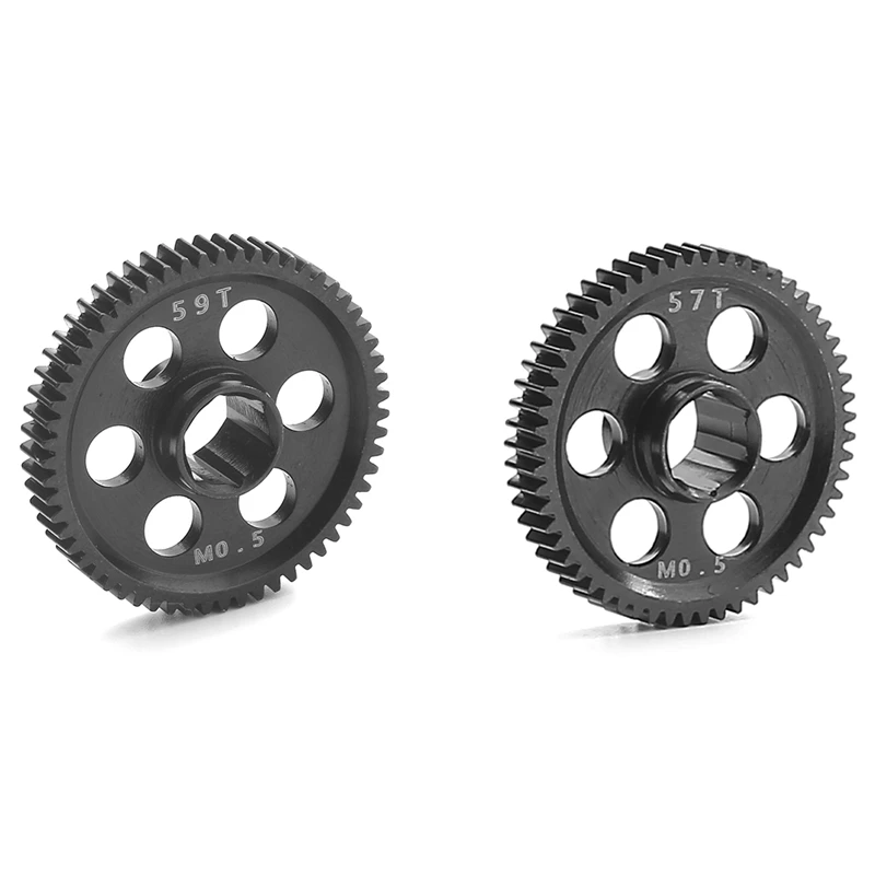 M0.5 57T 59T Differential Gear For ARRMA 1/18 GRANITE GROM RC Car Upgrade Parts ARA311196