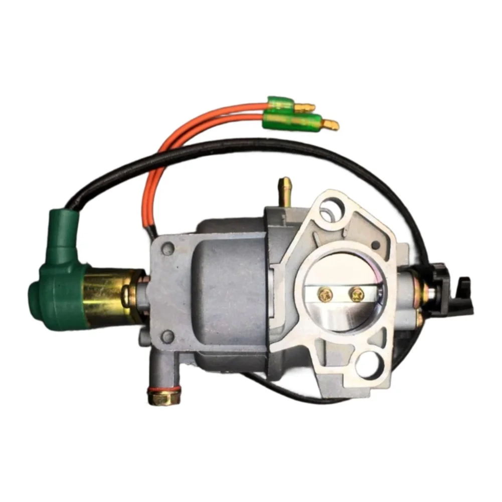Carburetor Kit for Honda For GX270 For GX340 For GX390 Engines - Contains Fuel Line Clamp Heat Insulator Block and Rubber Hose