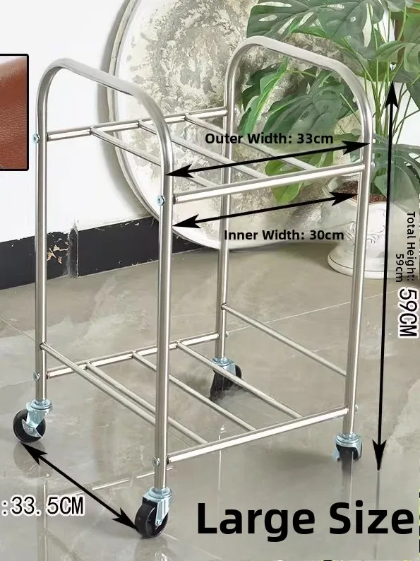 

Тележка-органайзер из нержавеющей стали для ванной, гостиной, спальни, прикроватный столик, угловой столик, металлический многофункциональный органайзер