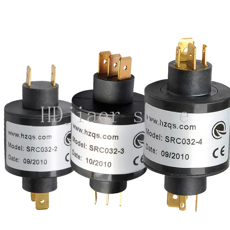 

SRC032-2, SRC032-3, SRC032-4 Directly Connected Conductive Slip Rings Can Replace Mercury Slip Rings