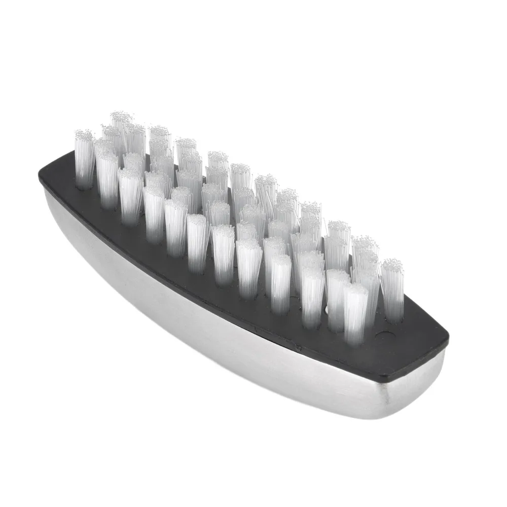 304 Stainless Steel Fruit Vegetable Cleaning Brush Nylon Wool Bristle Odor Absorbing Finger Nail Brush Hand Washing Brush