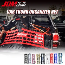 Universal Camouflage Car Organizer, Trunk Net, Mesh, Elastic Tool, Forte, Apto para Pickup, Carga, Bagagem, Armazenamento, Prático, Auto Acessórios