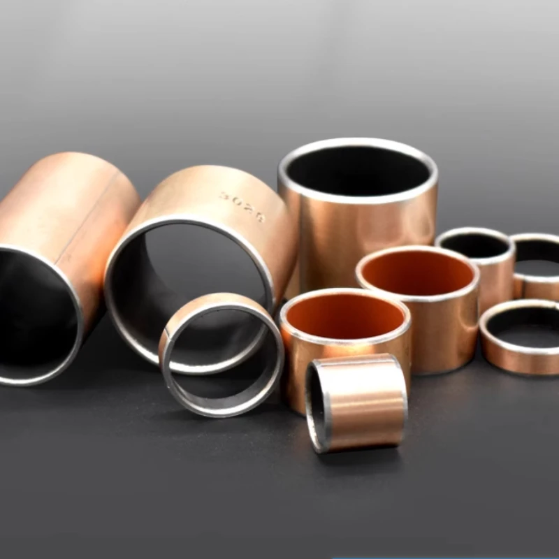

10pcs SF-1 Oil-Free Self-Lubricating Composite Bearing Inner Diameter: 28/30/32mm Sleeve Bushing, Wear-Resistant Copper Sleeve