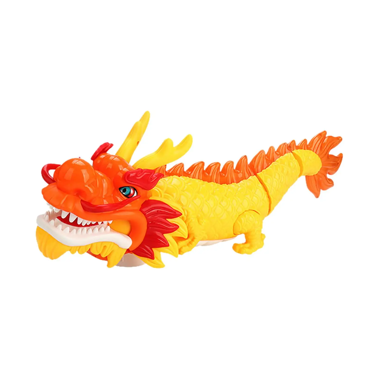 Electric Dancing Chinese Dragon Toys 2024 Spring Festival New Year Gift Early Educational Toys Learning Toy for 1 2 3