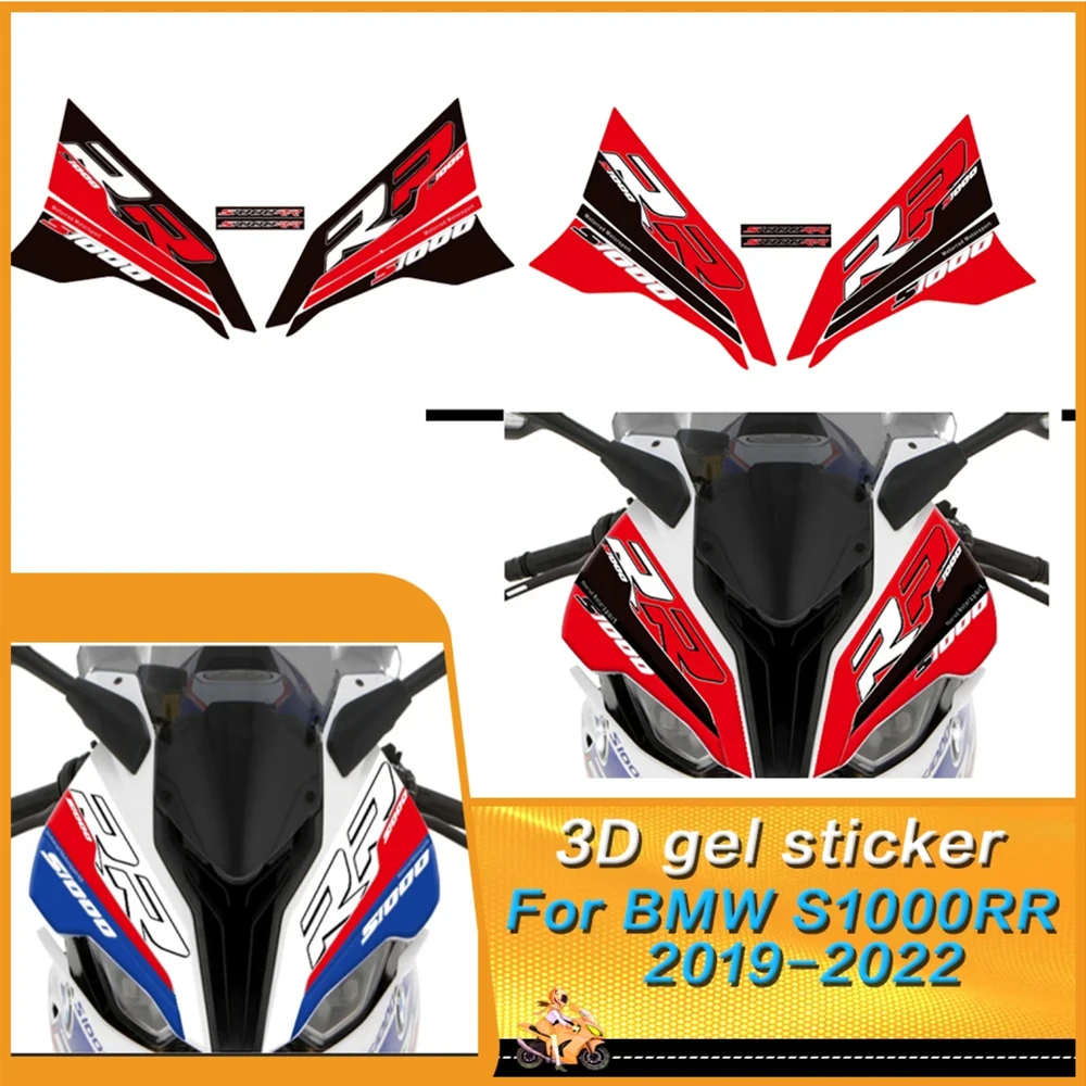 

For BMW S1000RR s1000 rr 2019-2023 motorcycle reflective sticker 2019 2022 2020 3D gel fairing shell decal 2021 2023 decal