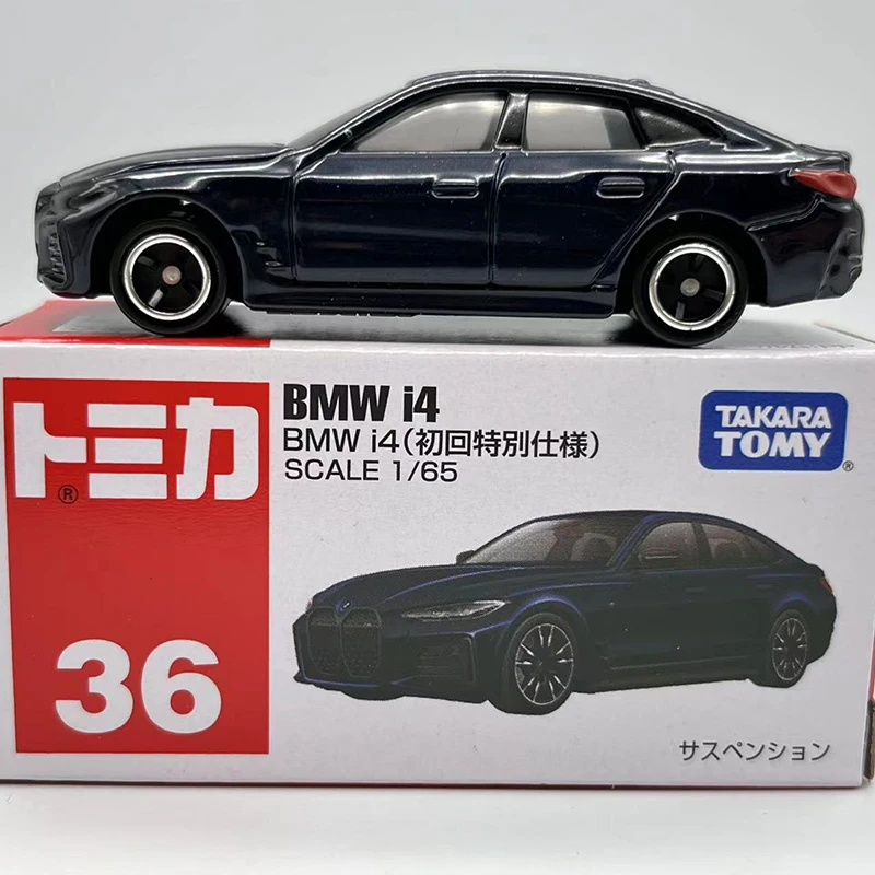 TAKARA TOMY BMW I8 BMW I4 Supercar Alloy Car Diecasts & Toy Vehicles Car Model Miniature Scale Model Car For Children