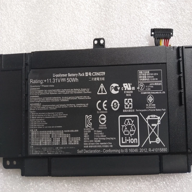 جديد C31N1339 بطارية الكمبيوتر المحمول ل Asus ZenBook U303L Q302LG Q302LA UX303LA UX303LN UX303UA UX303UB TP300LA TP300LD TP300LJ TP300UA