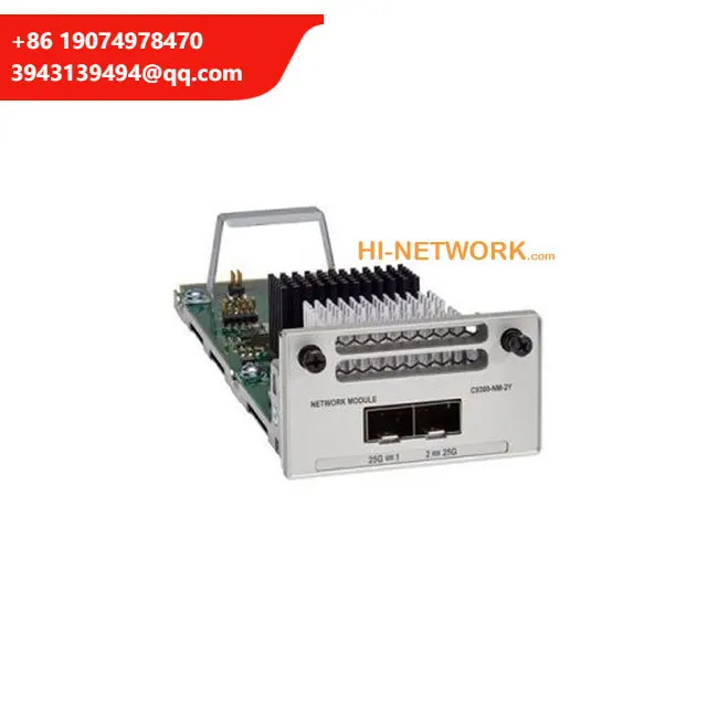 

Новый запечатанный сетевой модуль C9300-NM-2Y серии C9300 с 2 портами 25G/10G/1G для высокоскоростных сетей, в наличии