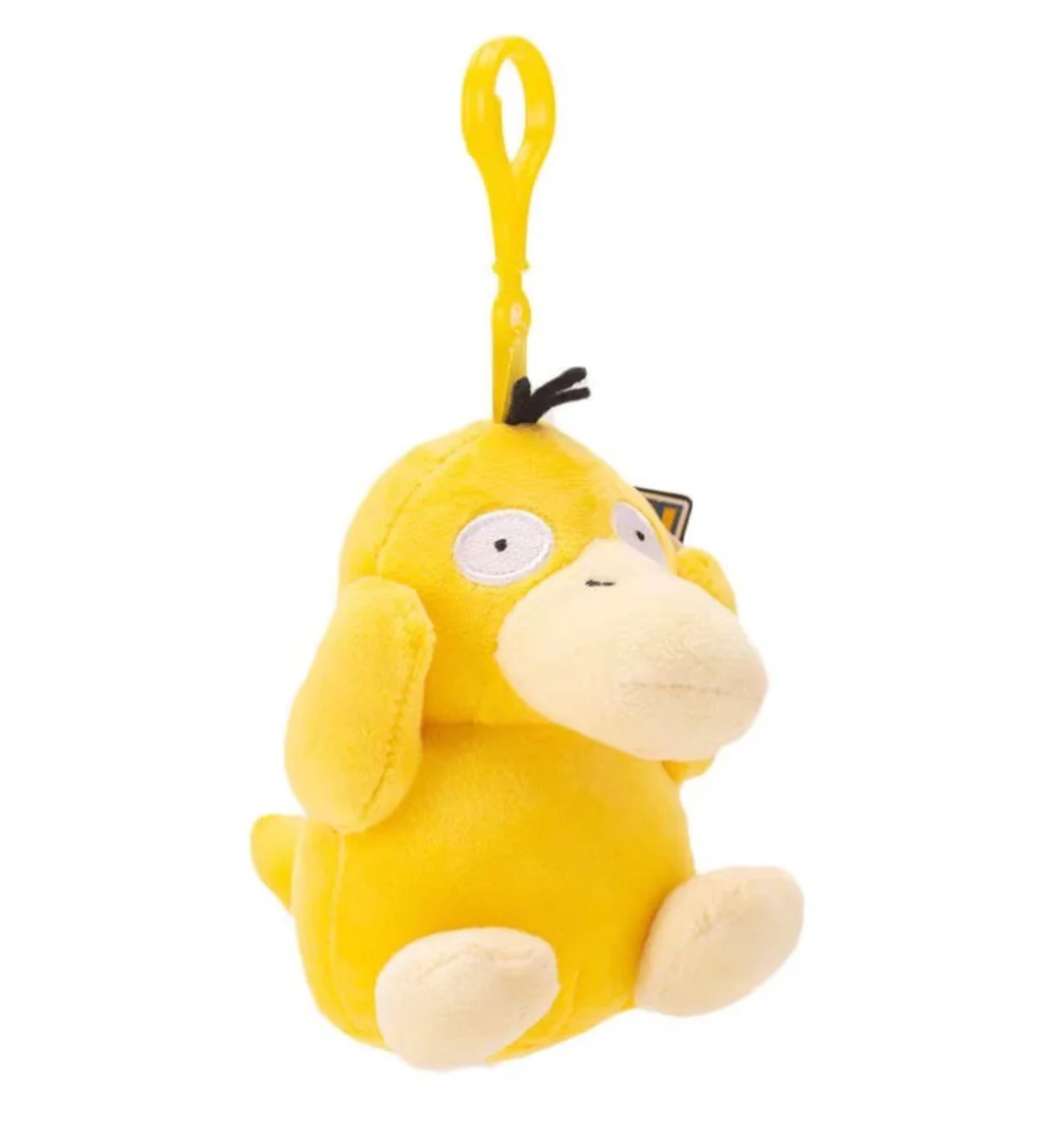 10 pz/lotto 11cm Pokemon Psyduck peluche bambola peluche portachiavi ciondolo peluche regali per i commerci all'ingrosso caldi