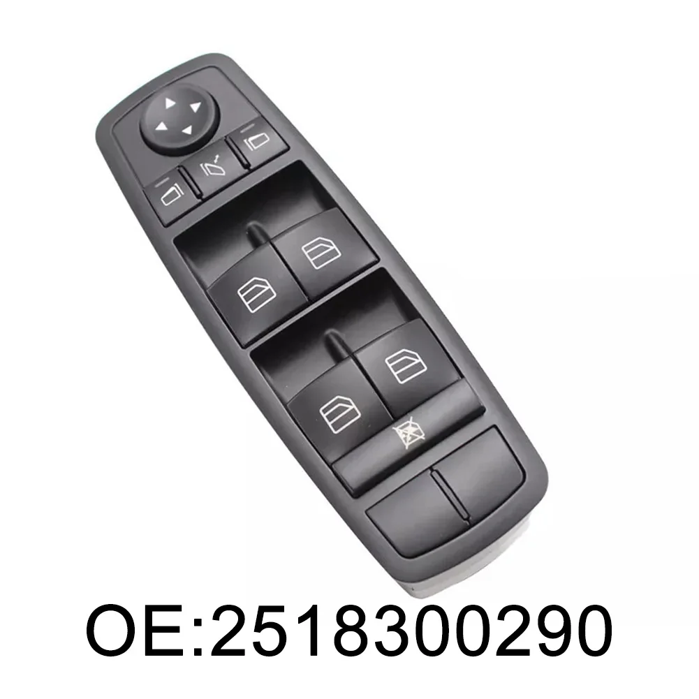 1pcs Front Power Window Switch 2518300290 A2518300290 For Mercedes For Benz ML W164 Front Power Window Switch