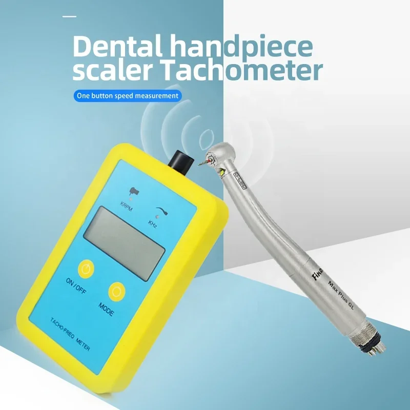 Measuring Device for Dentals High Speed and Low Speed Machine Head Speedometer