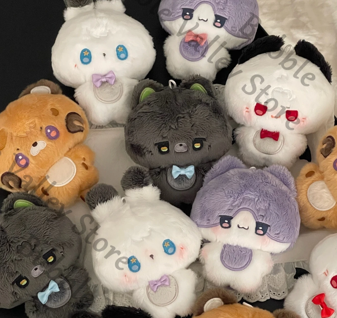 Anime Love and Deepspace Sylus Zayne Xavier Rafayel Caleb 코스프레 Fluffy Maumet 펜던트 만화 인형 장난감 크리스마스 선물