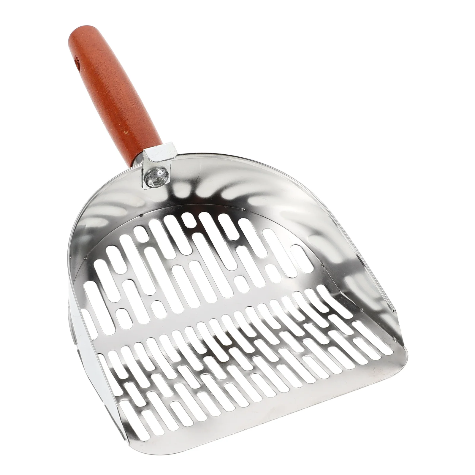 

Pet Litter Scoop Metal Fine Mesh Sifting Cat Litter Cleaning Tool Heavy Duty Cat Box Scooper For Efficient Waste Removal