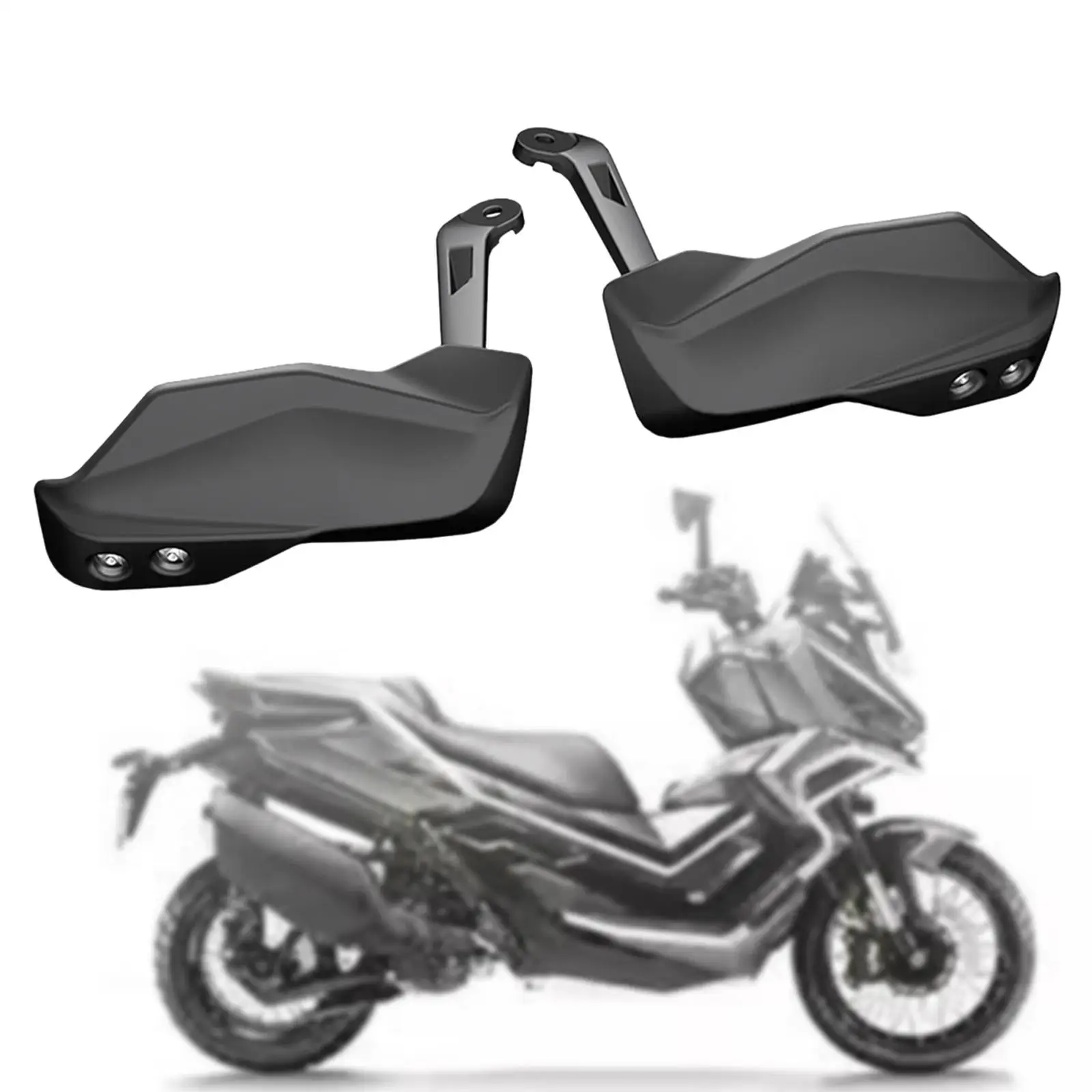 

Motorcycle Handguards Hand , Easy to Install Sturdy Lightwight Portable Motorcycle Accessories Hand Guard for 368G