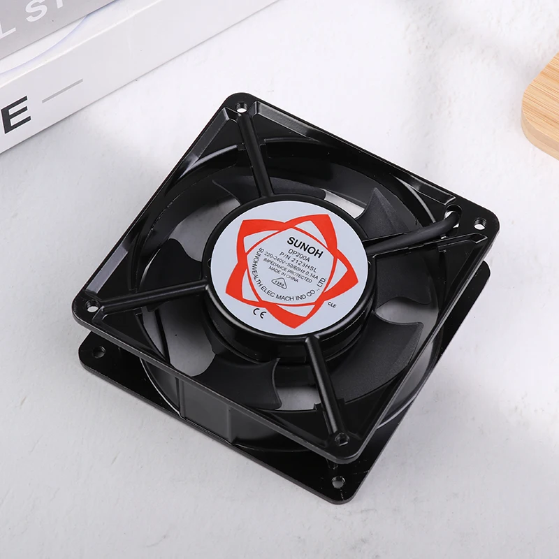 Per 12038DP 200A2123HSL AC 220V Ventola di raffreddamento Ventilatore Doppio cuscinetto a sfere Ventola di raffreddamento Ventola assiale di scarico 120*120*38MM