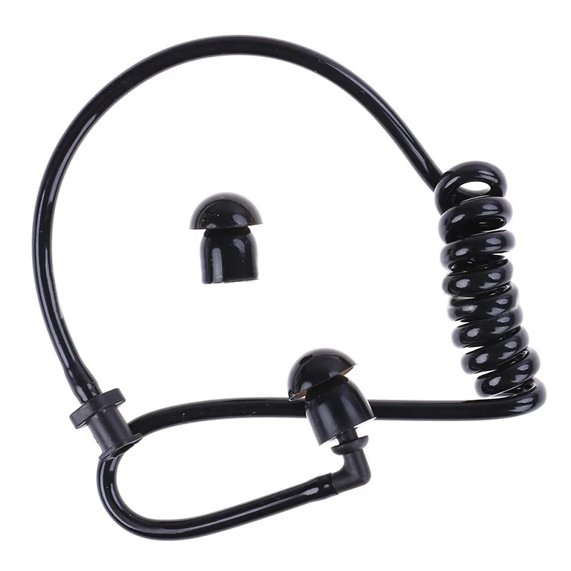 

Walkie-talkie Air Duct Earphone Single Duct Black Can Replace Black Tube Black Tube Earphone Black Catheter