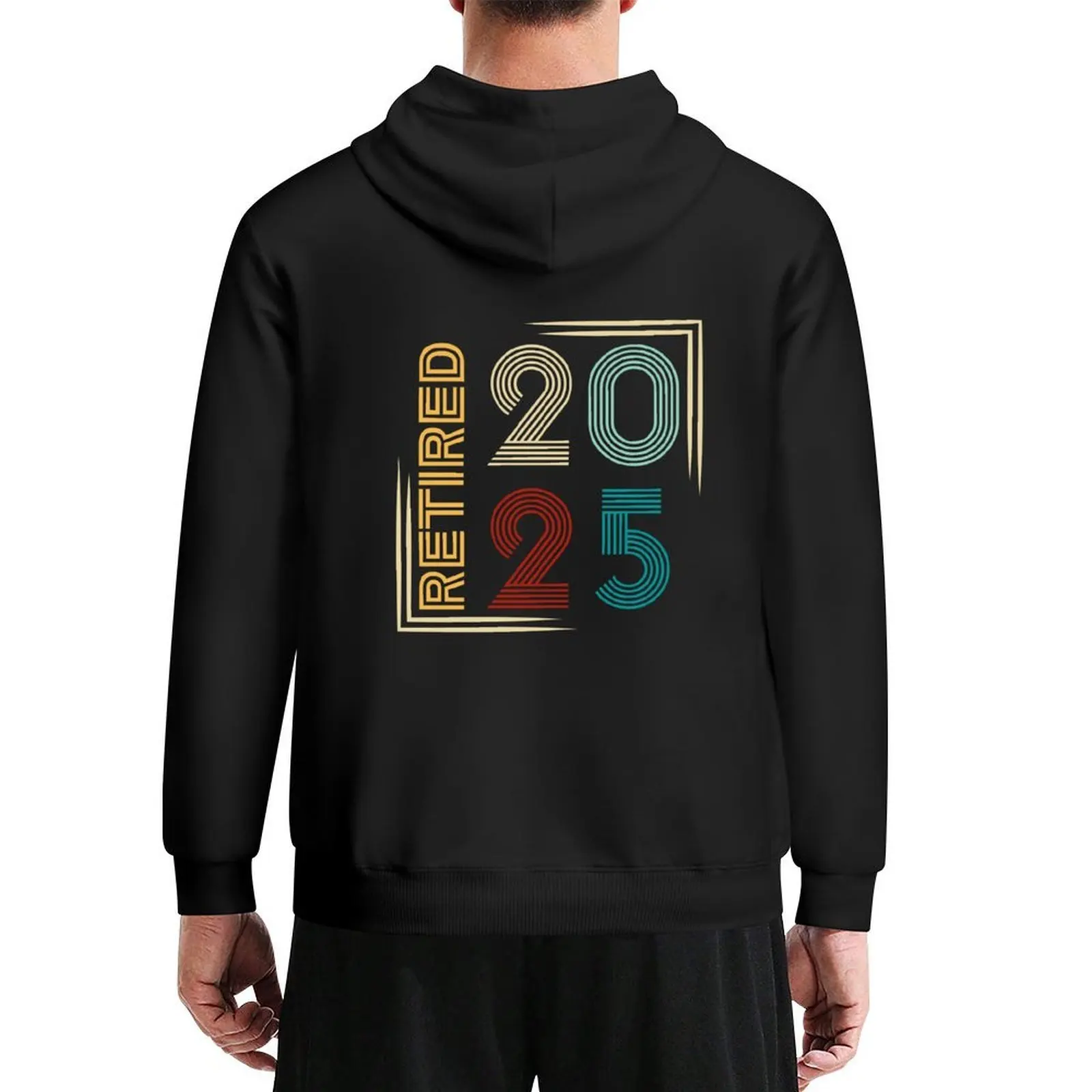 

Retired 2025 Retro Hoodie men's winter sweater fashion men mens clothing men's clothes big size hoodie