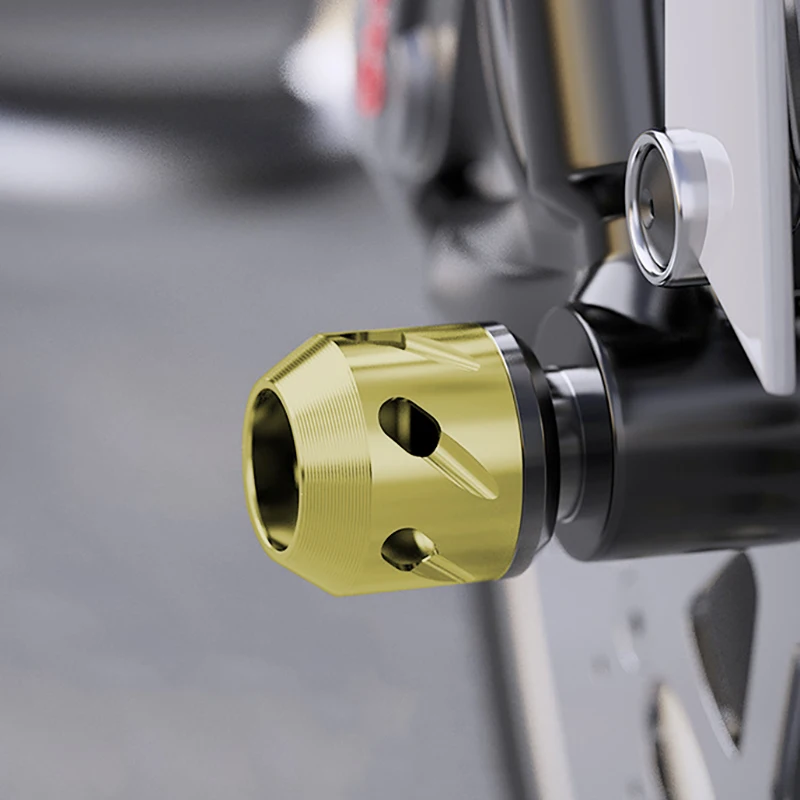 우아한 오토바이 프론트 포크 컵, Xiaoniu No.9 전기 자전거용으로 특별히 설계됨, 충격 방지 및 낙하 방지 컵