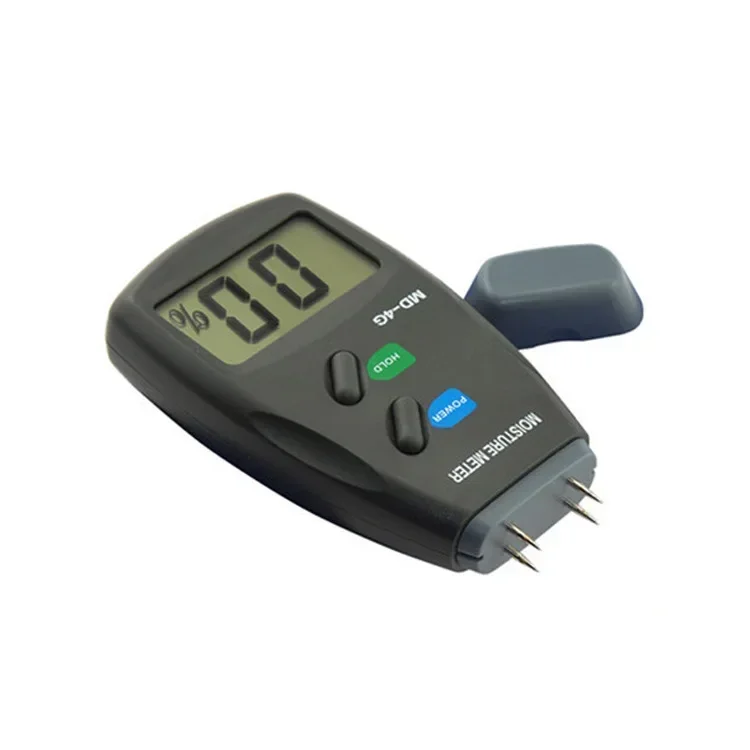 MD-4G 4 Pins Digital LCD Wood Moisture Humidity Meter Analyzer Hygrometer Timber Damp Detector Tester Tree Density Tester