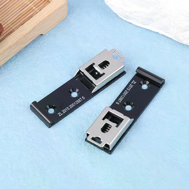 35MM U Shaped DIN Rail Holder Universal Rail Buckle Rail Fixed Clamp Fastener Clip For Relay Mounting