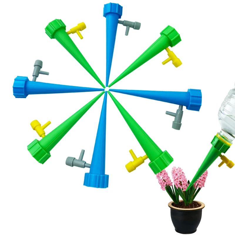 

Auto Drip Irrigation Watering System Dripper Spike Kits Garden Household Plant Flower Waterer Tools