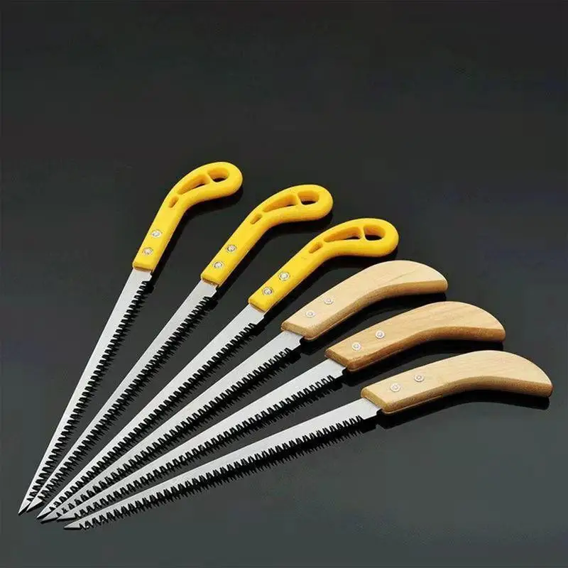 Outdoor Garden Carpenter Tree Cutting Tree Branch Fast Wallboard Saw Swallow Tail Fine Tooth Manual Saw Mini Saw