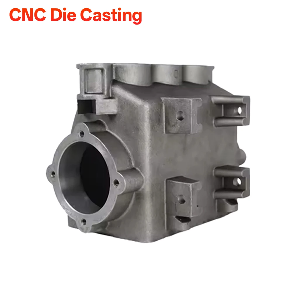 OEM Die Casting Services: Precision CNC-Machined Enclosures Crafted from Aluminum Alloy and Compatible with Various Mechanical