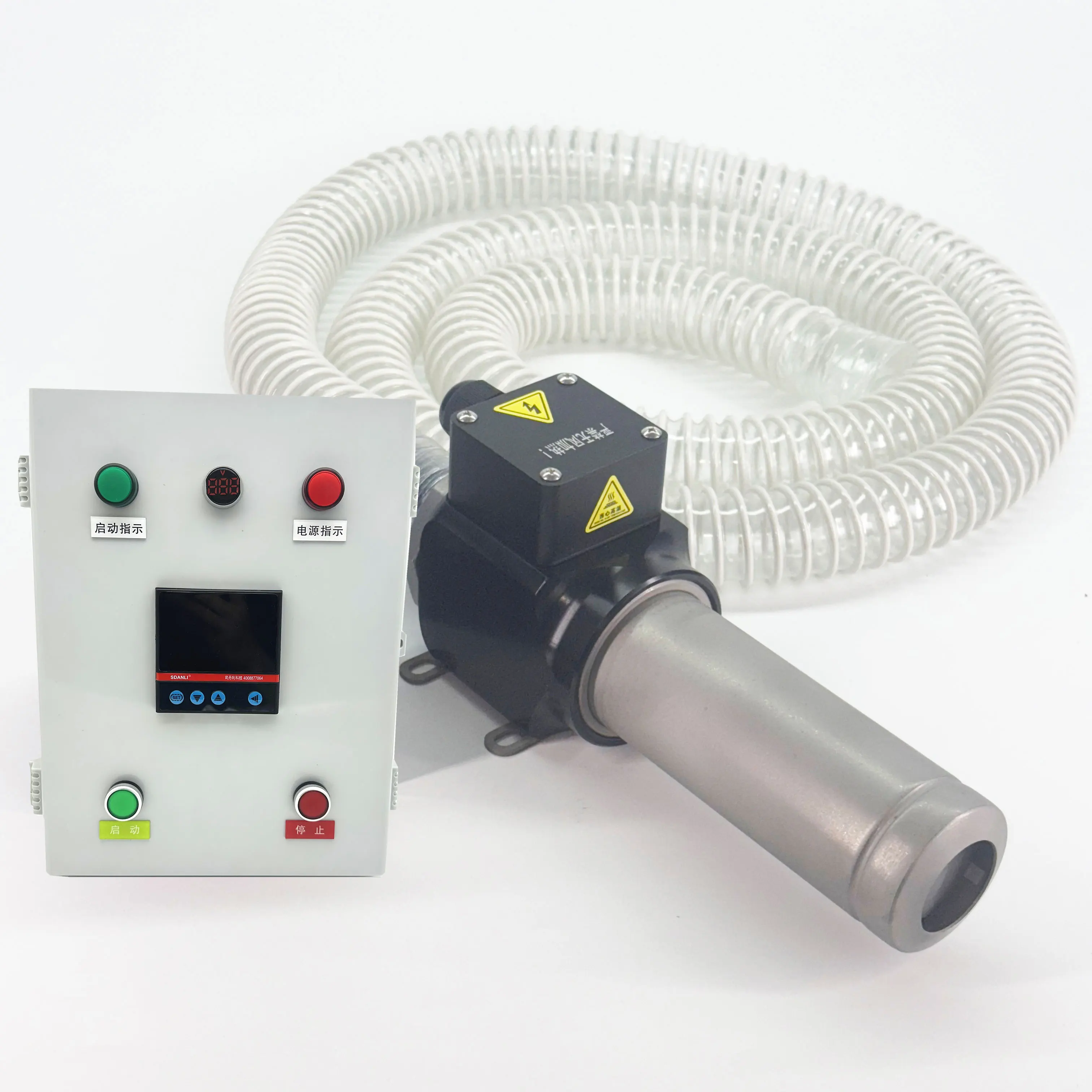 3300 W Industrial Hot Air B with Digital Temperature Control - Compact Heat for Industrial Heating Applications​