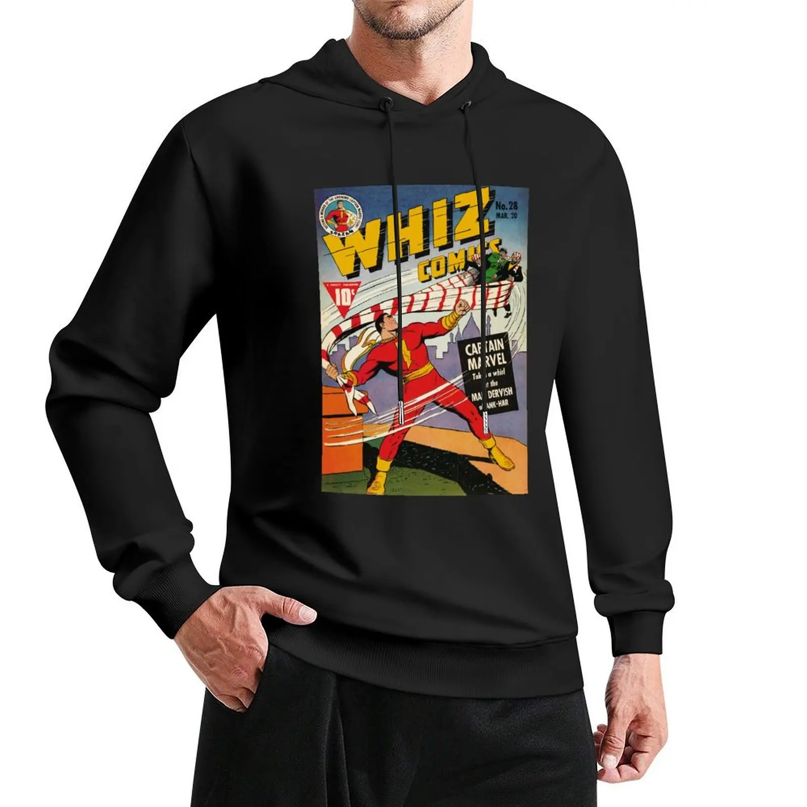 

WHIZ Comics #28 Pullover Hoodie men's coat autumn clothes graphic hoodies